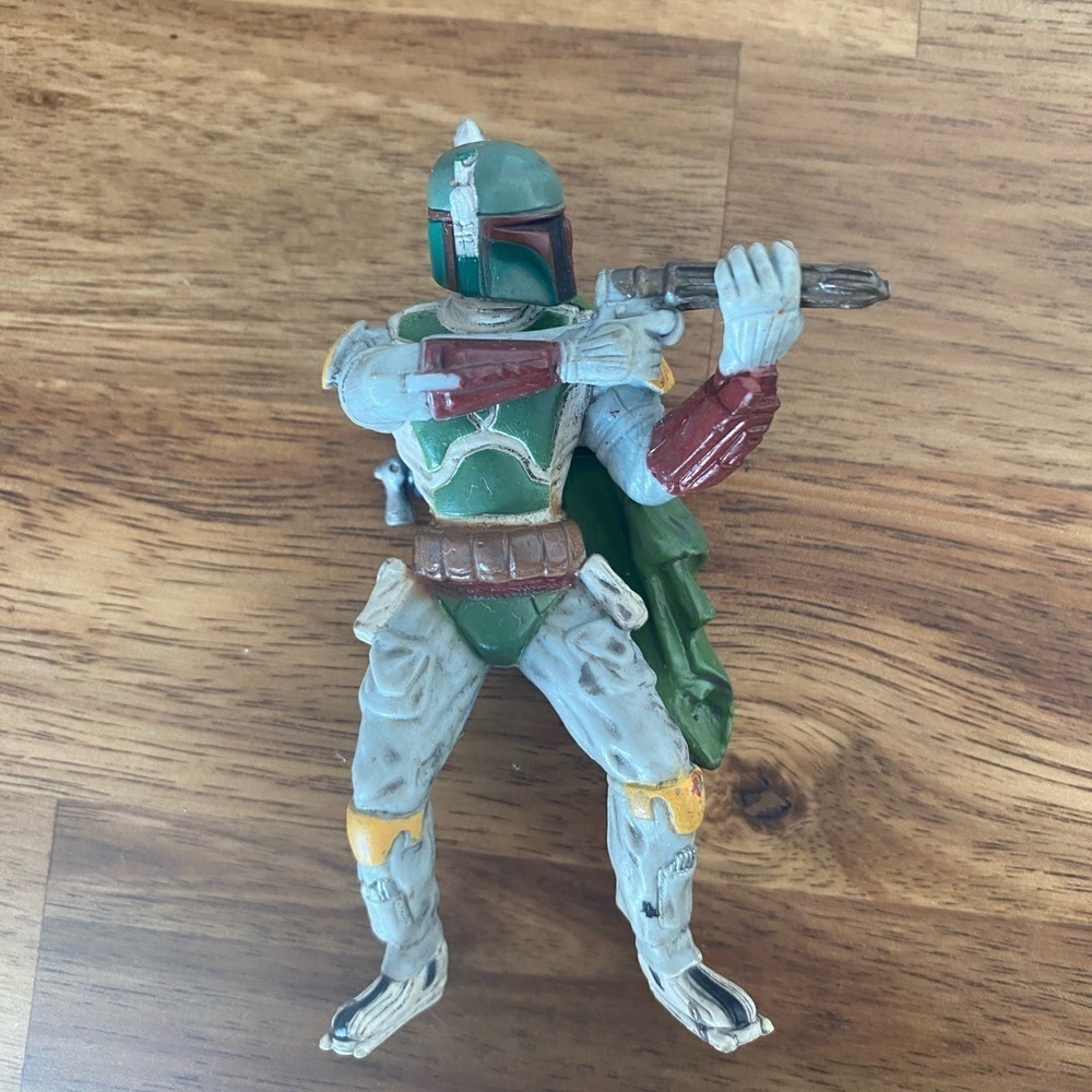 Star‎ Wars Boba Fett Figure Toy Small Plastic. 2007